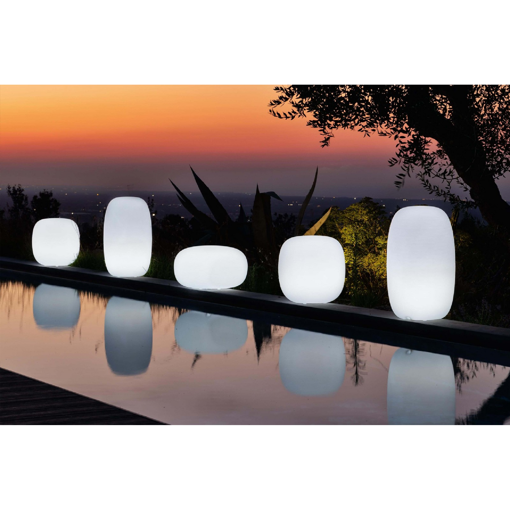 Ribbed Outdoor Floor Lamp | Myyour Pandora | Italianfurniture.com