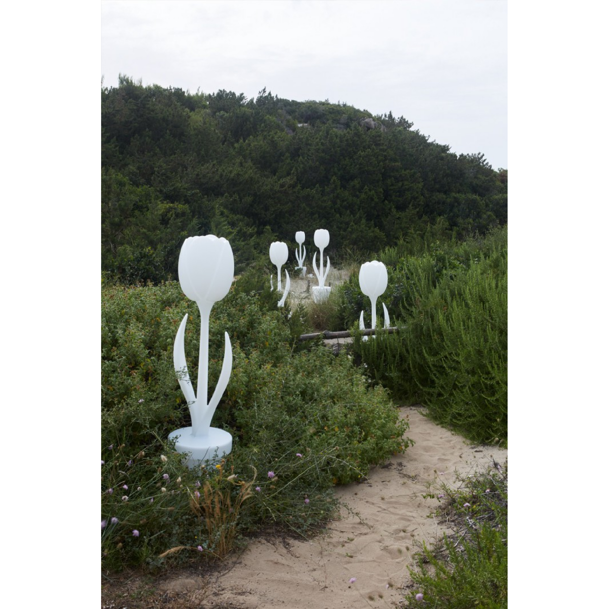 Floral Indoor/Outdoor Floor Lamp | Myyour Tulip | Italianfurniture.com