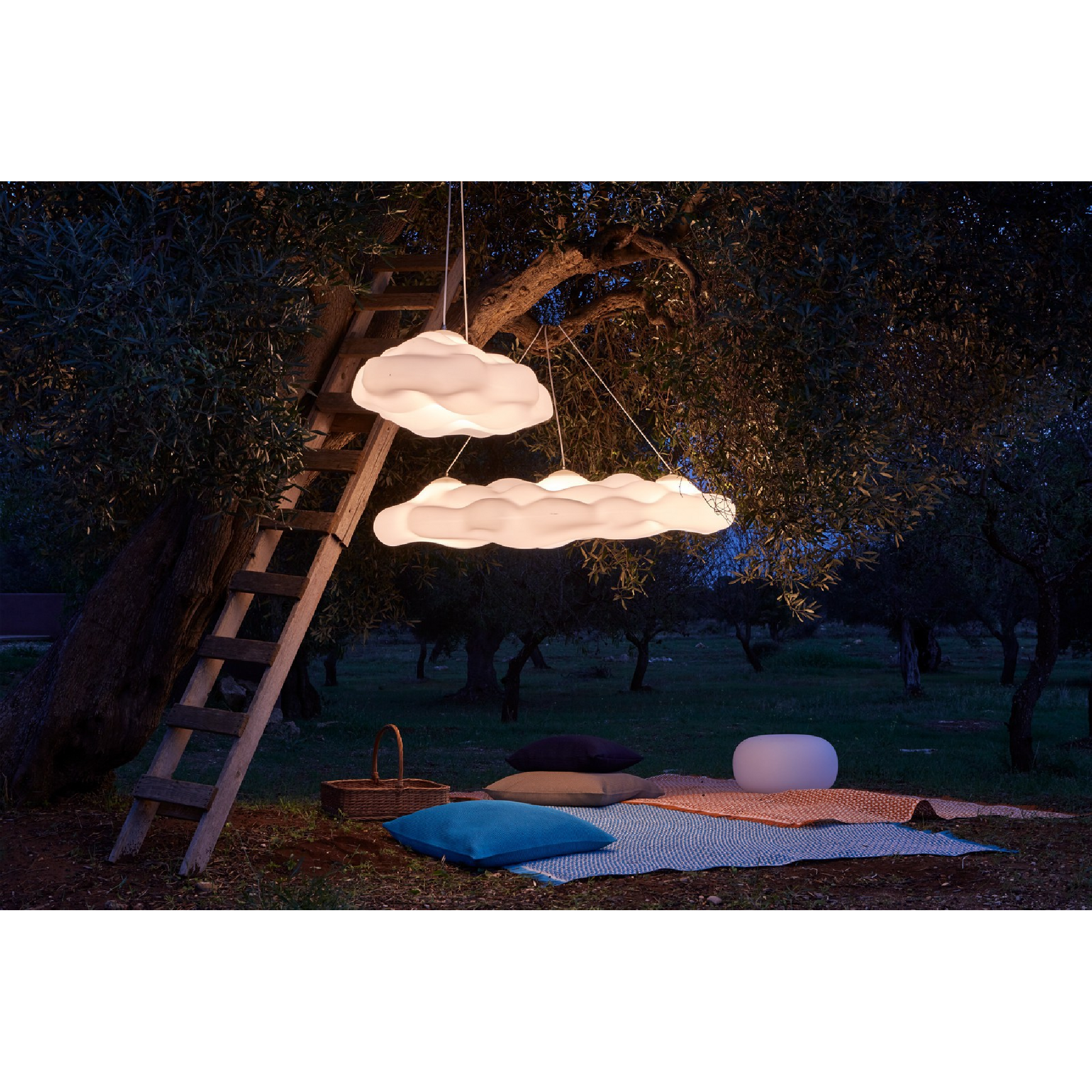 White Cloud Outdoor Pendant Lamp | Myyour Nefos | Italianfurniture.com