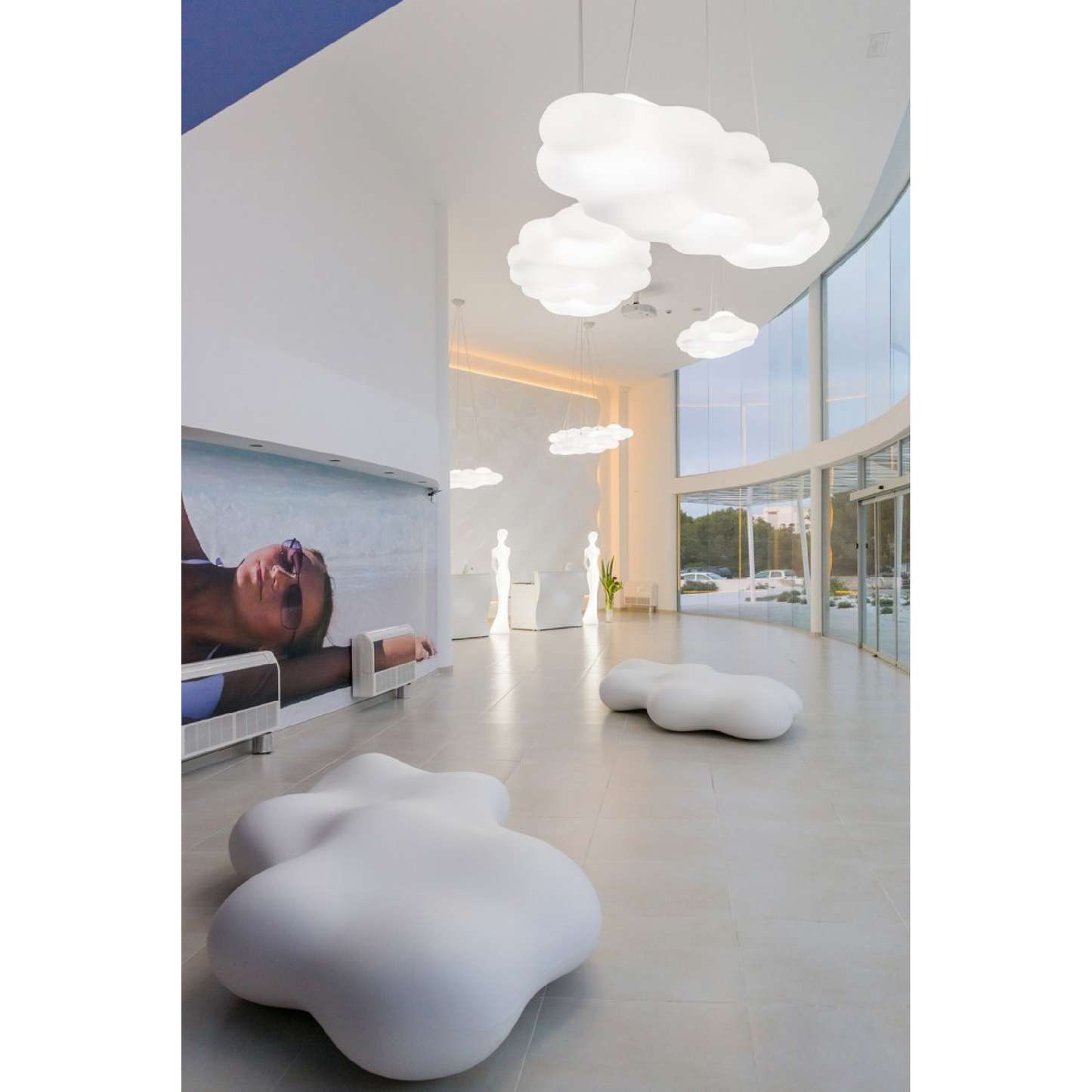 White Cloud Outdoor Pendant Lamp | Myyour Nefos | Italianfurniture.com