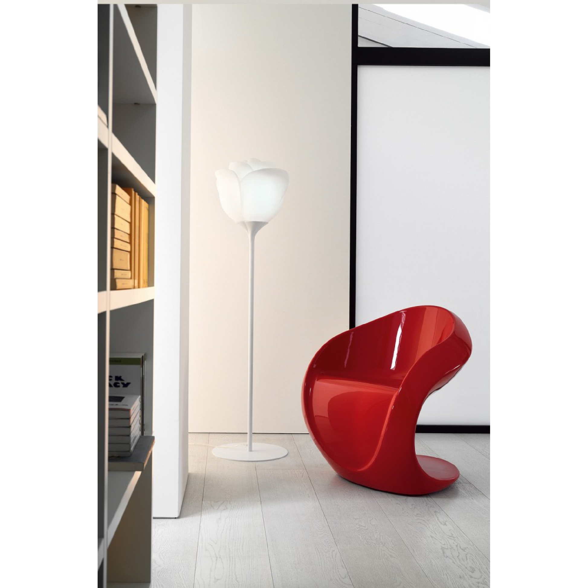 White Rose Indoor Floor Lamp | Myyour Baby Love | Italianfurniture.com