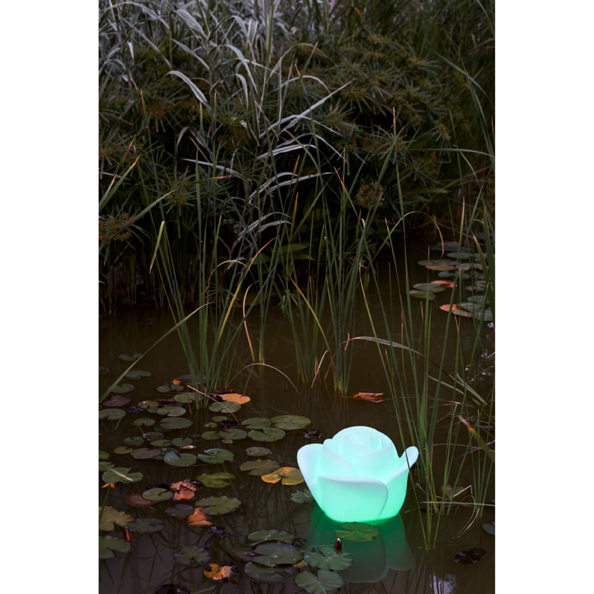 White Rose Garden Floating Light | Myyour Baby Love | Italianfurniture.com