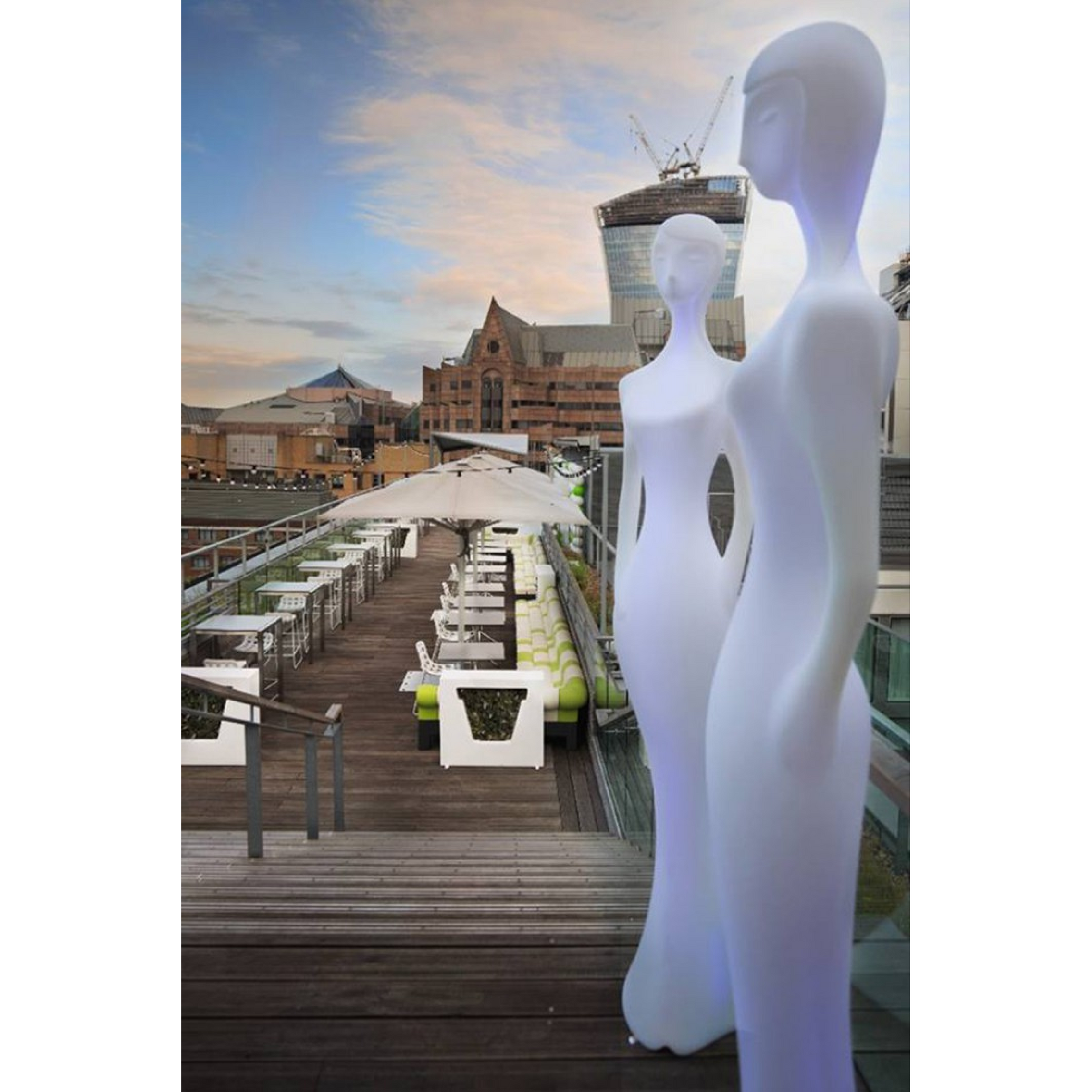 Woman Sculpture Outdoor Lamp | Myyour Penelope | Italianfurniture.com