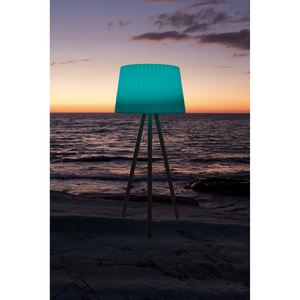 White Tripod Outdoor Floor Lamp | Myyour Agata | Italianfurniture.com