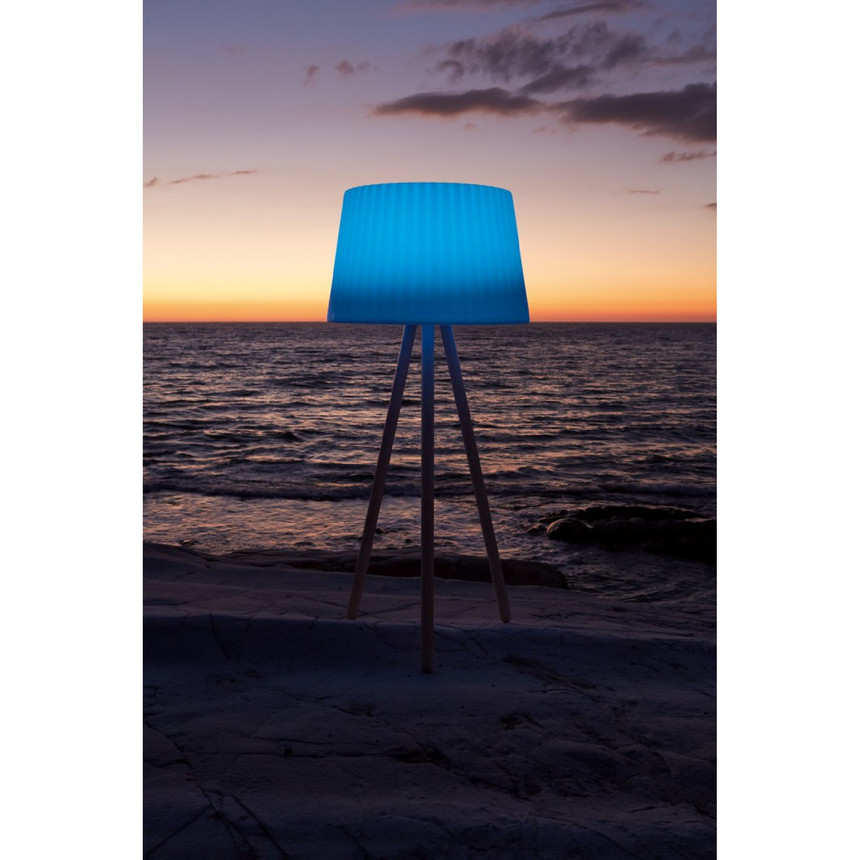 White Tripod Outdoor Floor Lamp | Myyour Agata | Italianfurniture.com