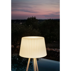 White Tripod Outdoor Floor Lamp | Myyour Agata | Italianfurniture.com