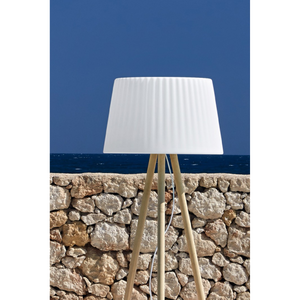 White Tripod Outdoor Floor Lamp | Myyour Agata | Italianfurniture.com