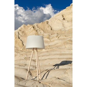 White Tripod Outdoor Floor Lamp | Myyour Agata | Italianfurniture.com