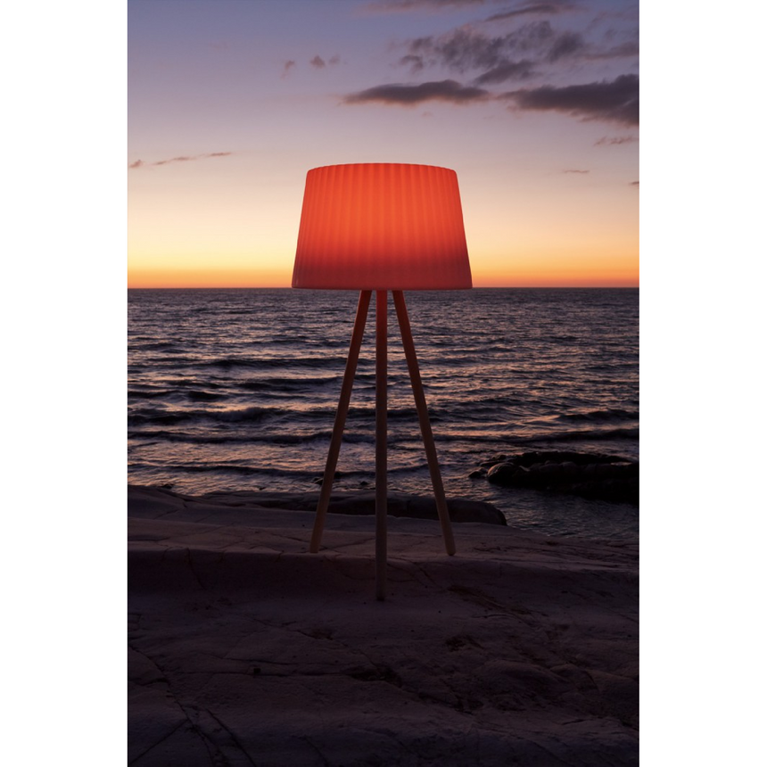 White Tripod Outdoor Floor Lamp | Myyour Agata | Italianfurniture.com