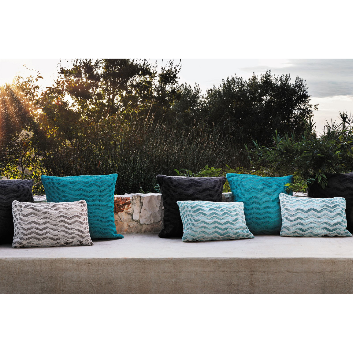 Outdoor Fabric Pillow | Myyour Wave | Italianfurniture.com