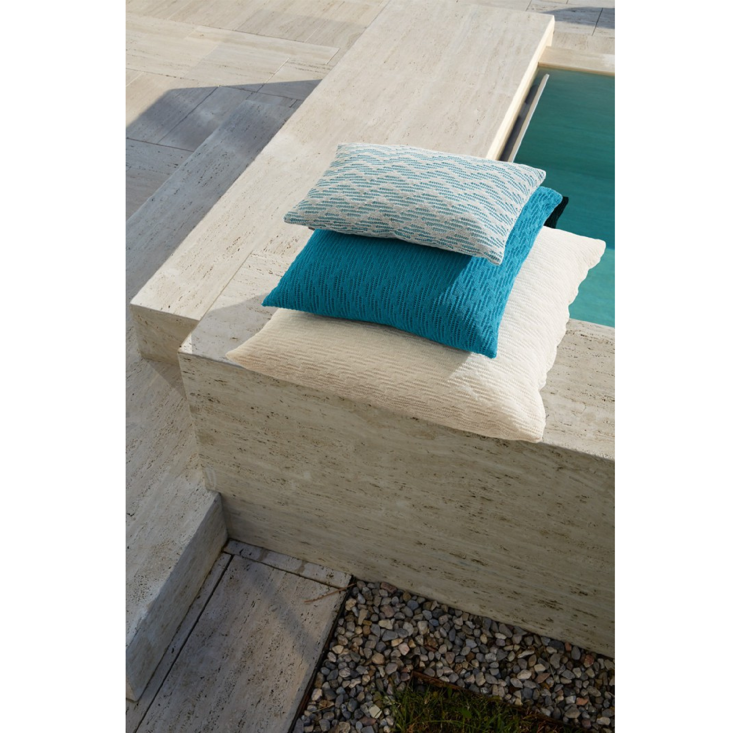 Outdoor Fabric Pillow | Myyour Wave