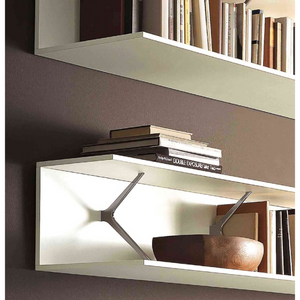 Wall-Mounted Panel Bookcase L | Lema Mimi | ItalianFurniture.com