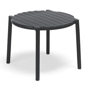 Slatted Round Outdoor Coffee Table | Nardi Doga