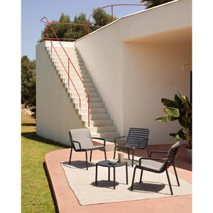 Slatted Round Outdoor Coffee Table | Nardi Doga