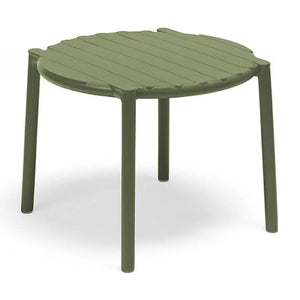 Slatted Round Outdoor Coffee Table | Nardi Doga