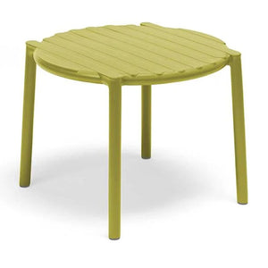 Slatted Round Outdoor Coffee Table | Nardi Doga