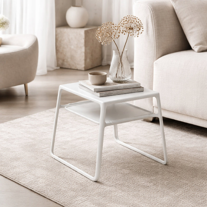 Outdoor Side Table with Tray | Nardi Pop | Italianfurmiture.com