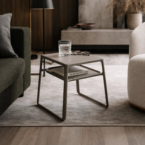 Outdoor Side Table with Tray | Nardi Pop | Italianfurmiture.com