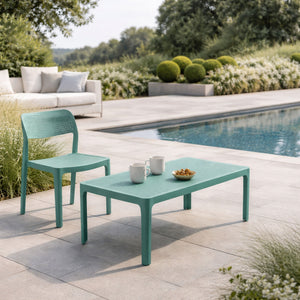 Outdoor Perforated Rectangular Coffee Table | Nardi Net