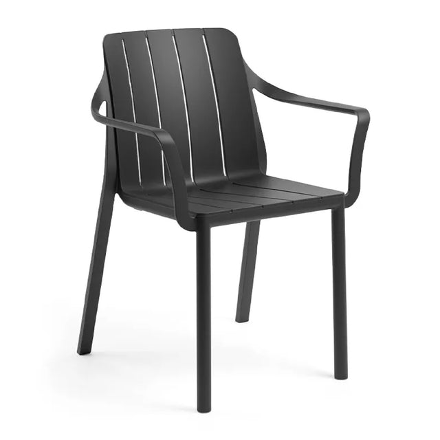 Regenerated Terra-Colored Outdoor Armchair | Nardi Tiberina | Italianfurniture.com