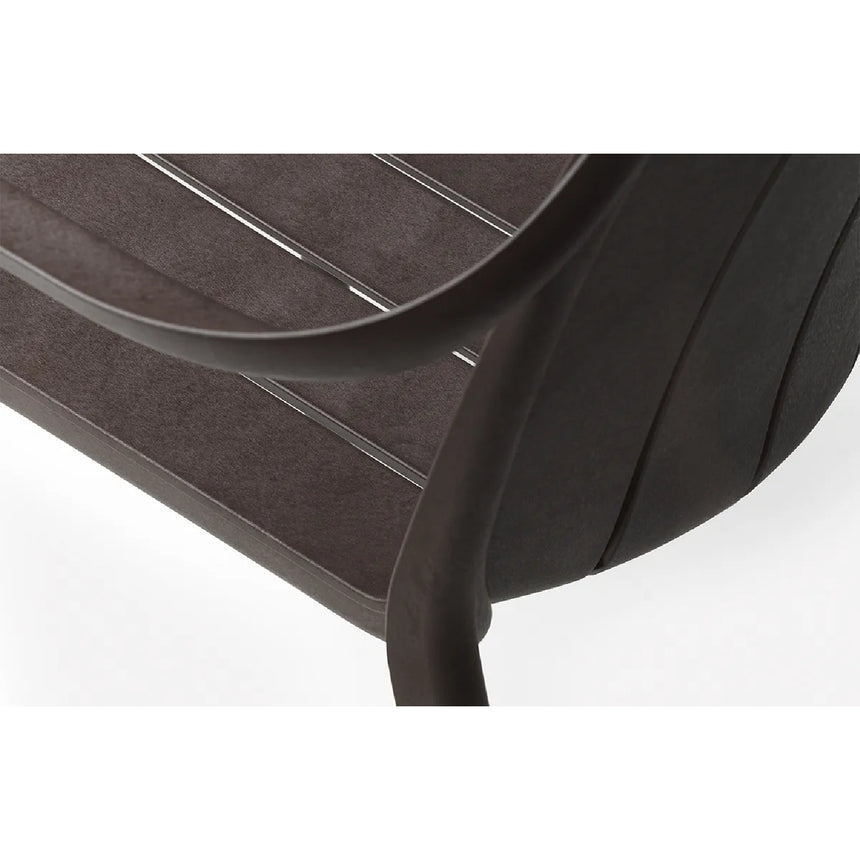 Regenerated Terra-Colored Outdoor Armchair | Nardi Tiberina | Italianfurniture.com