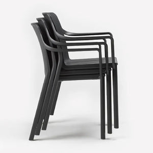 Regenerated Terra-Colored Outdoor Armchair | Nardi Tiberina | Italianfurniture.com