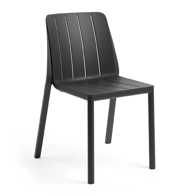 Slatted Outdoor Monobloc Chair | Nardi Tiberina | Italianfurniture.com