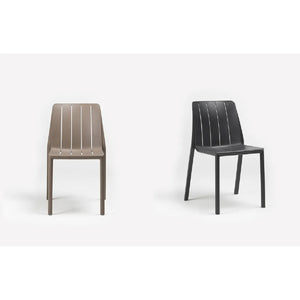 Slatted Outdoor Monobloc Chair | Nardi Tiberina | Italianfurniture.com