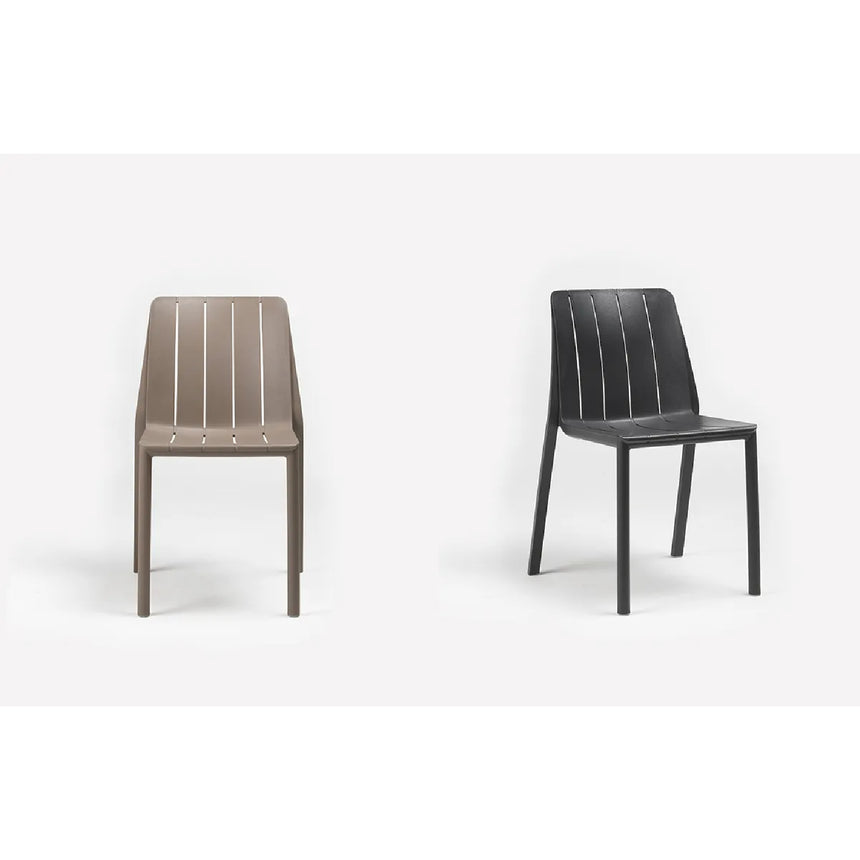 Slatted Outdoor Monobloc Chair | Nardi Tiberina | Italianfurniture.com