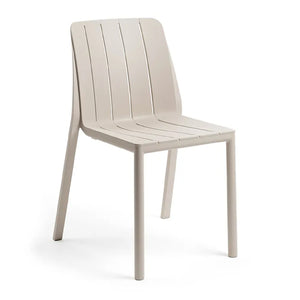 Slatted Outdoor Monobloc Chair | Nardi Tiberina | Italianfurniture.com