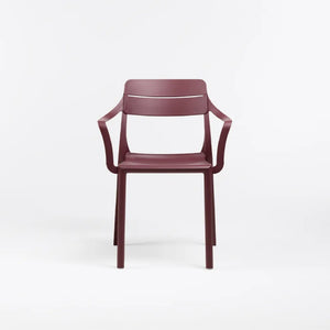 Fiberglass Monobloc Outdoor Dining Armchair | Nardi Cassia