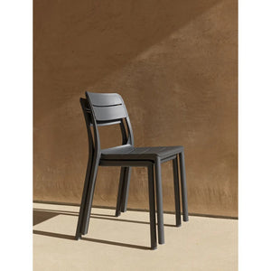 Fiberglass Outdoor Monobloc Dining Chair | Nardi Cassia Bistrot