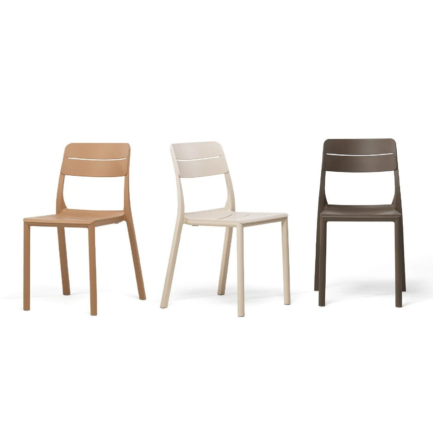 Fiberglass Outdoor Monobloc Dining Chair | Nardi Cassia Bistrot