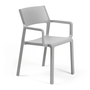 Open-back Outdoor Dining Armchair | Nardi Trill