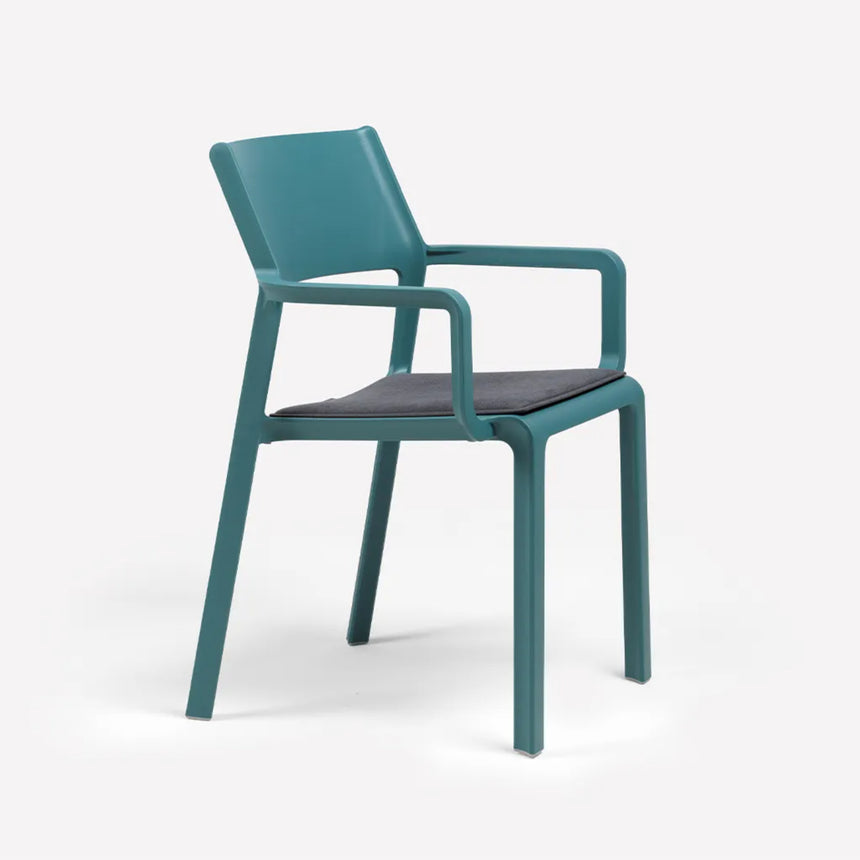 Open-back Outdoor Dining Armchair | Nardi Trill