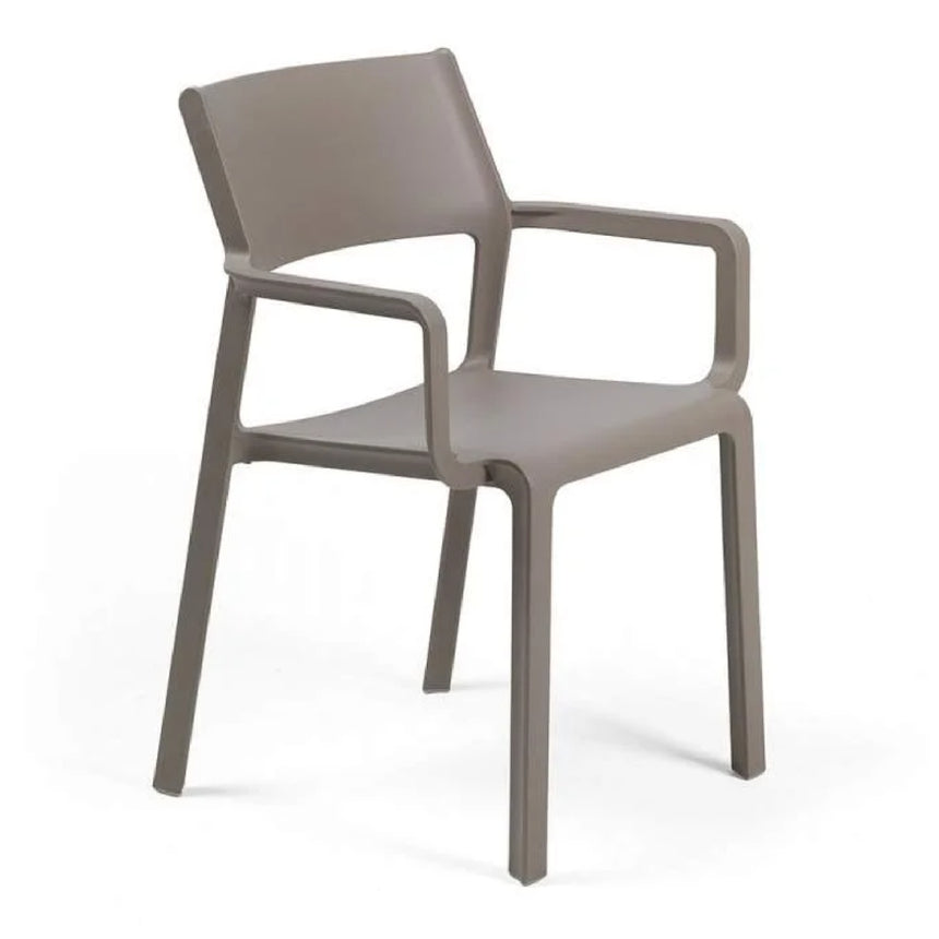 Open-back Outdoor Dining Armchair | Nardi Trill