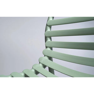Slatted Outdoor Monobloc Dining Chair | Nardi Doga