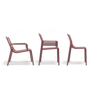 Slatted Stackable Outdoor Lounge Chair | Nardi Doga