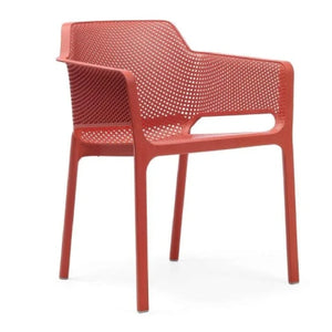 Square Perforated Outdoor Dining Armchair | Nardi Net