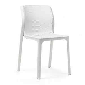 Perforated Monobloc Outdoor Dining Chair | Nardi Bit