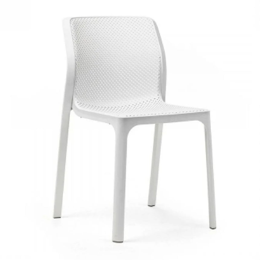 Perforated Monobloc Outdoor Dining Chair | Nardi Bit
