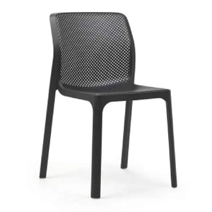 Perforated Monobloc Outdoor Dining Chair | Nardi Bit