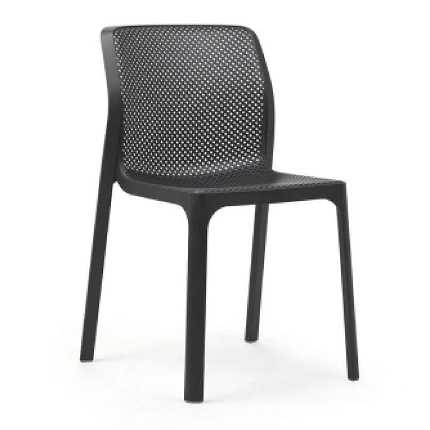 Perforated Monobloc Outdoor Dining Chair | Nardi Bit