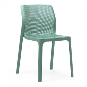 Perforated Monobloc Outdoor Dining Chair | Nardi Bit