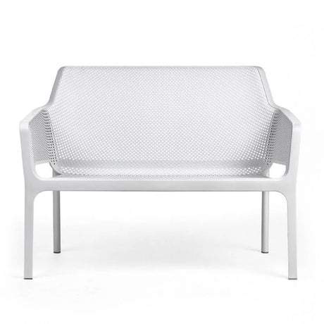 Outdoor Perforated 2-Seater Bench | Nardi Net | Italianfurniture.com