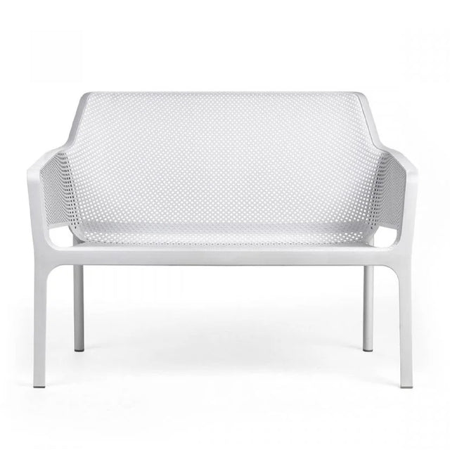Outdoor Perforated 2-Seater Bench | Nardi Net | Italianfurniture.com