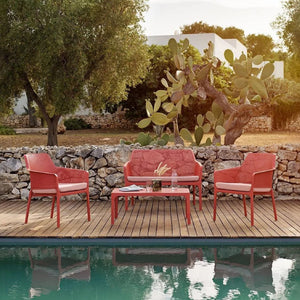 Outdoor Perforated 2-Seater Bench | Nardi Net