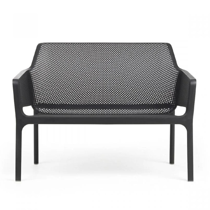 Outdoor Perforated 2-Seater Bench | Nardi Net | Italianfurniture.com