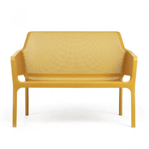 Outdoor Perforated 2-Seater Bench | Nardi Net | Italianfurniture.com