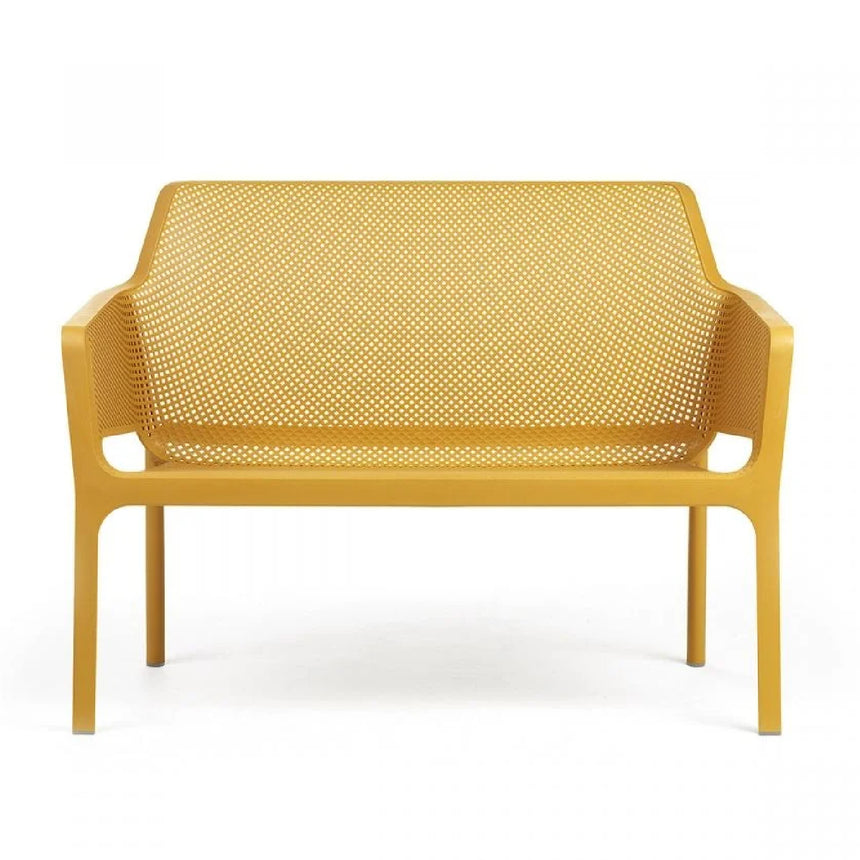 Outdoor Perforated 2-Seater Bench | Nardi Net | Italianfurniture.com